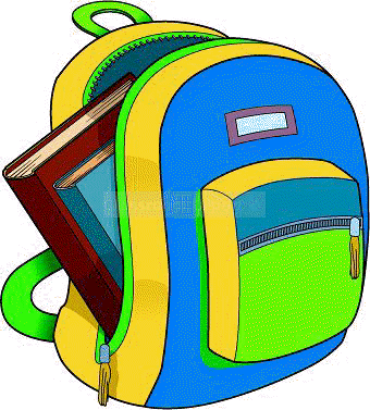 Clip Art Bookbag